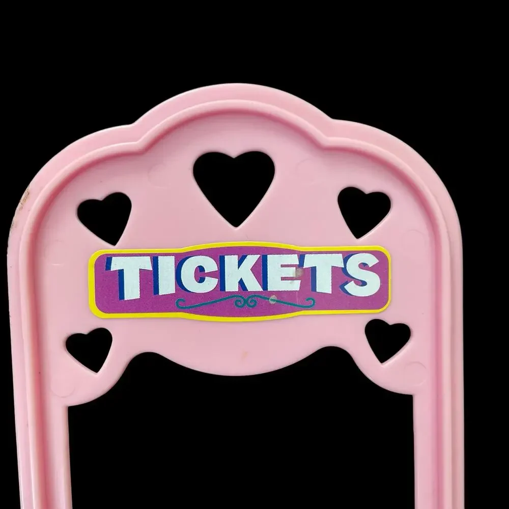 Vintage Forever Girl Friends Cotton Candy Ticket Stand Carnival 1997 Doll Toy